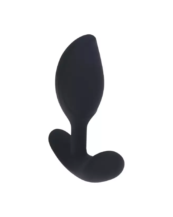 Plug anal vibrant Levelz by Shots en silicone liquide noir avec télécommande-4