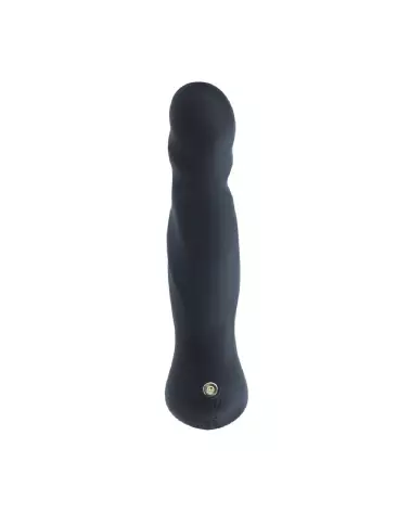 Masseur prostatique vibrant noir en silicone Levelz by Shots-3