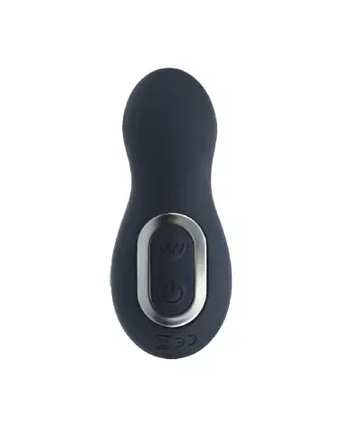 Masseur prostatique vibrant noir en silicone Levelz by Shots-4
