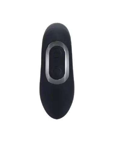 Stimulateur prostatique vibrant chauffant Levelz by Shots en silicone noir-4