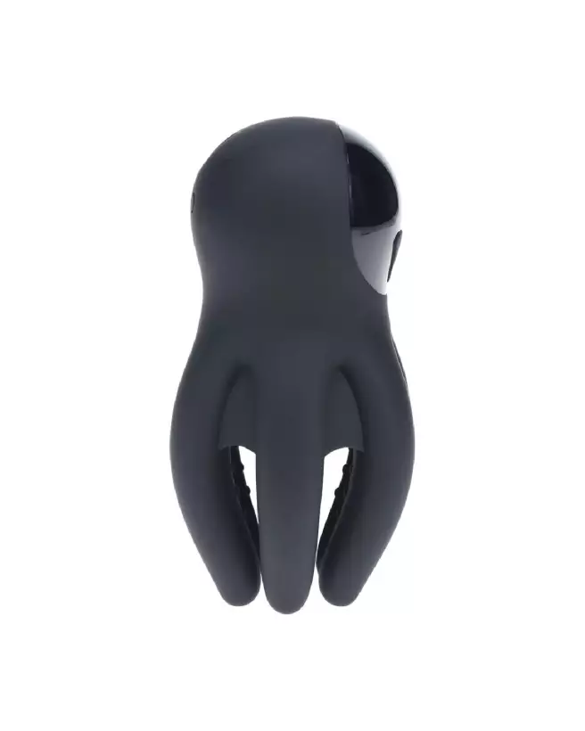 Image du Stimulateur de Tête Vibrant en Silicone Noir Levelz by Shots-4