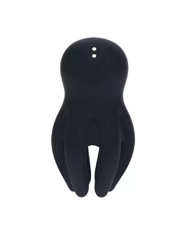 Image du Stimulateur de Tête Vibrant en Silicone Noir Levelz by Shots-5