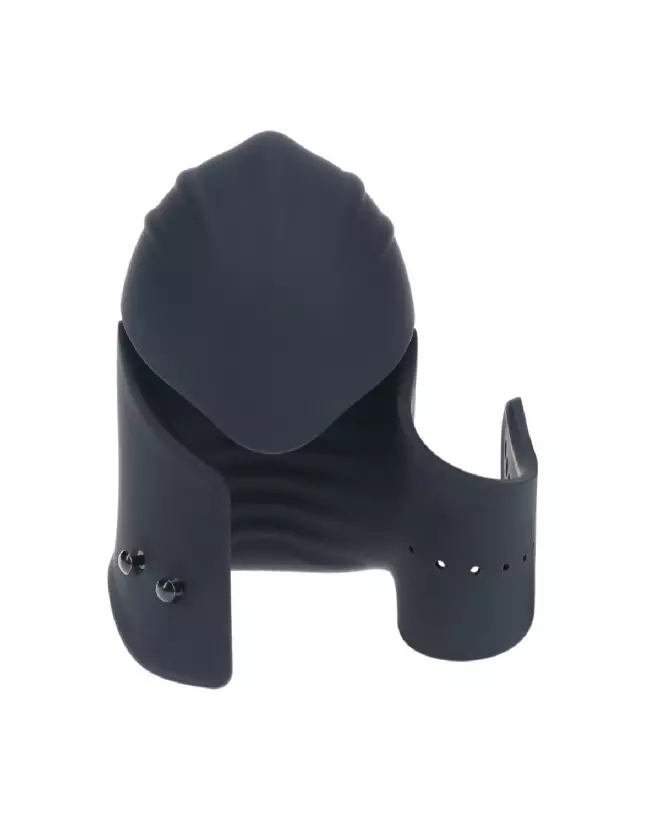 Stimulateur de tête de pénis vibrant noir Levelz by Shots en silicone ajustable-3
