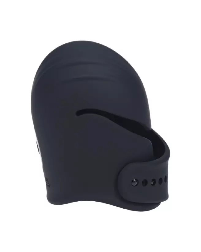 Stimulateur de tête de pénis vibrant noir Levelz by Shots en silicone ajustable-4