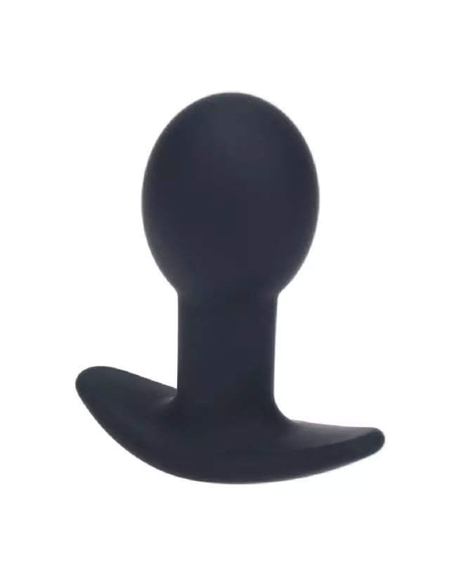 Plug anal vibrant en silicone noir Levelz by Shots, stimulation et confort optimal-3