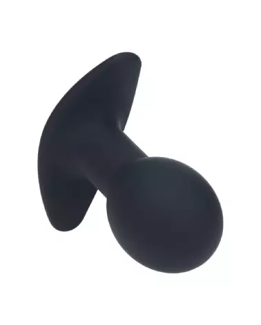 Plug anal vibrant en silicone noir Levelz by Shots, stimulation et confort optimal-5