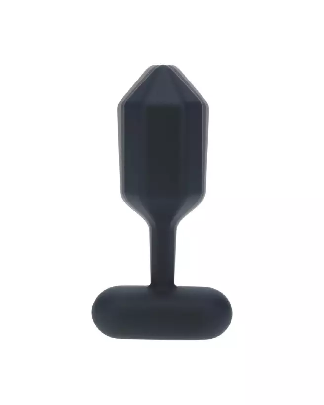 Image du Plug Anal Vibrant Hexagonal en Silicone Noir de Levelz by Shots-4