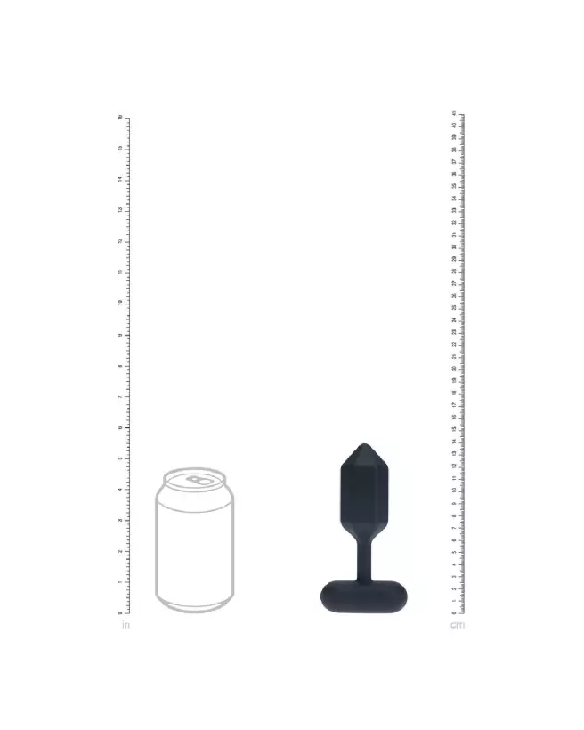 Image du Plug Anal Vibrant Hexagonal en Silicone Noir de Levelz by Shots-5