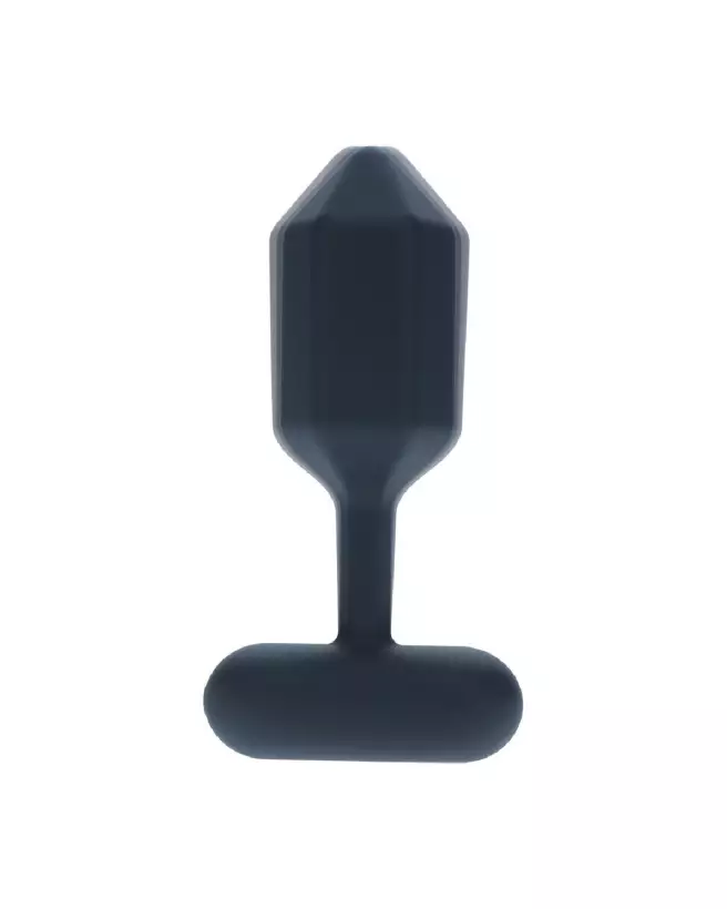 Plug anal vibrant hexagonal en silicone noir Levelz by Shots-6