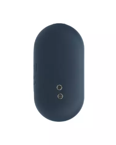 Plug anal vibrant hexagonal Levelz en silicone noir taille S-4