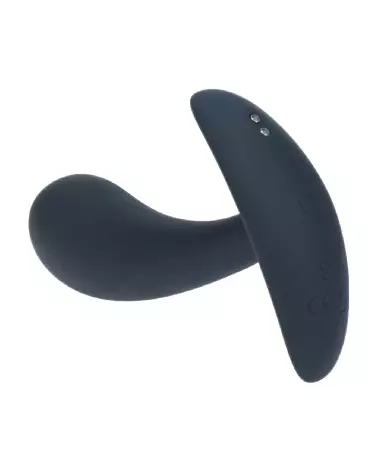 Image du Stimulateur Prostatique Vibrant Levelz en Silicone Noir Taille M-4