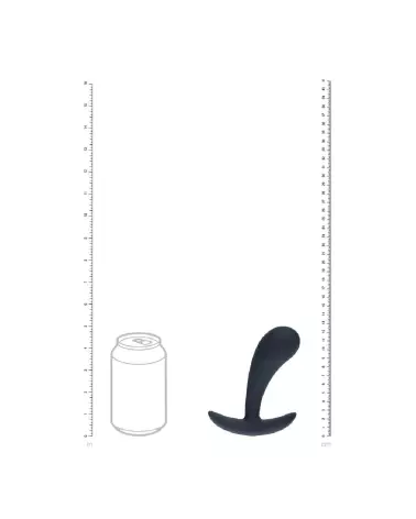 Image du Stimulateur Prostatique Vibrant Levelz en Silicone Noir Taille M-6