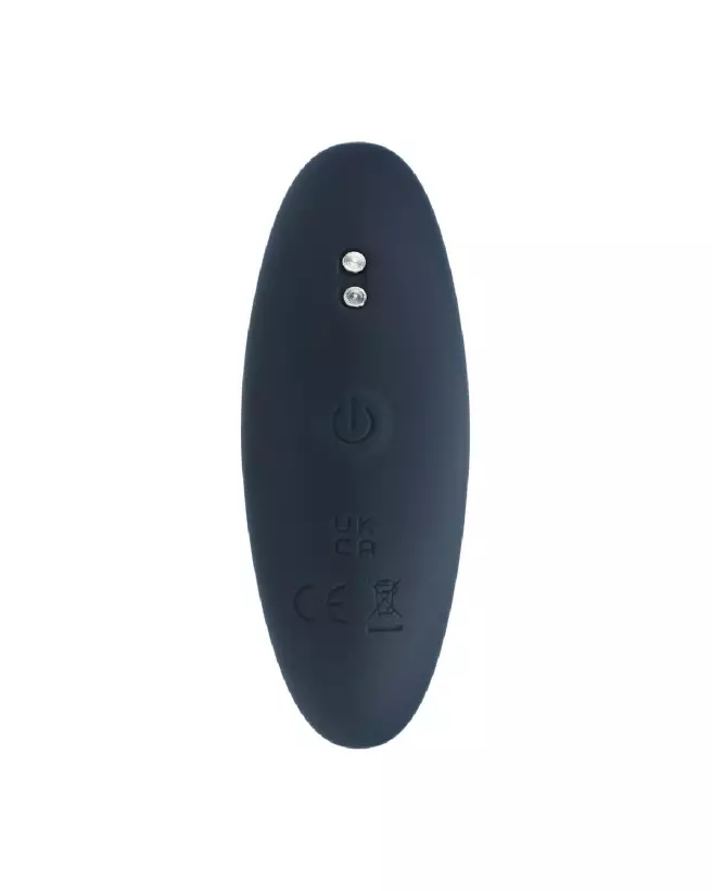 Stimulateur prostatique vibrant en silicone noir de Levelz by Shots-3