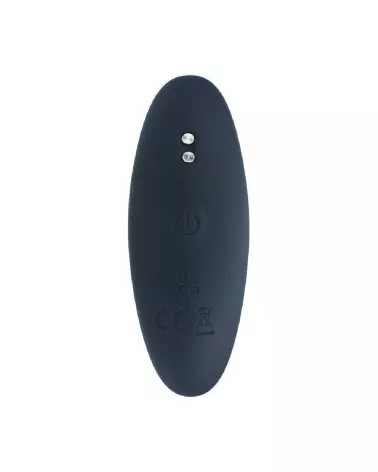 Stimulateur prostatique vibrant en silicone noir de Levelz by Shots-3