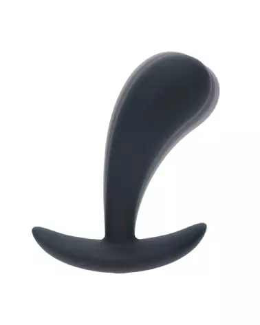 Stimulateur prostatique vibrant en silicone noir de Levelz by Shots-5