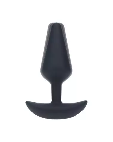 Plug anal vibrant en silicone noir taille moyenne de Levelz by Shots pour plaisir intensifié-4