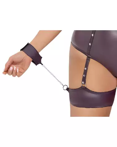 Image du Body Bondage Cottelli BONDAGE taille 2XL, lingerie sexy grande taille-6