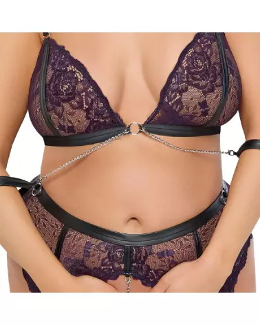Photo de l'ensemble Bra Set Bondage de Cottelli BONDAGE, élégant et provocateur-5