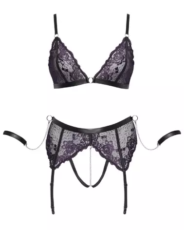 Photo de l'ensemble Bra Set Bondage de Cottelli BONDAGE, élégant et provocateur-7