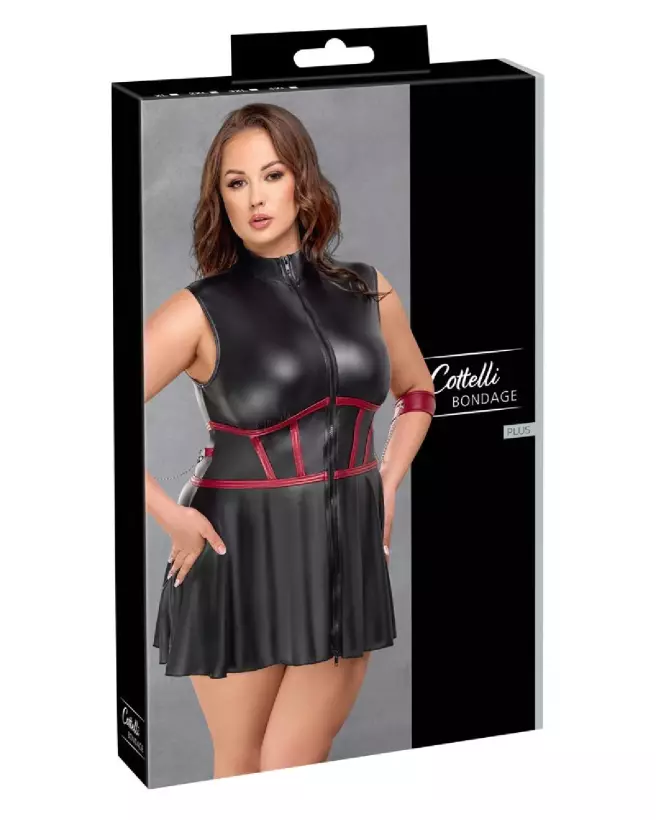 Robe Dress Bodice Cottelli BONDAGE élégante et sexy-1