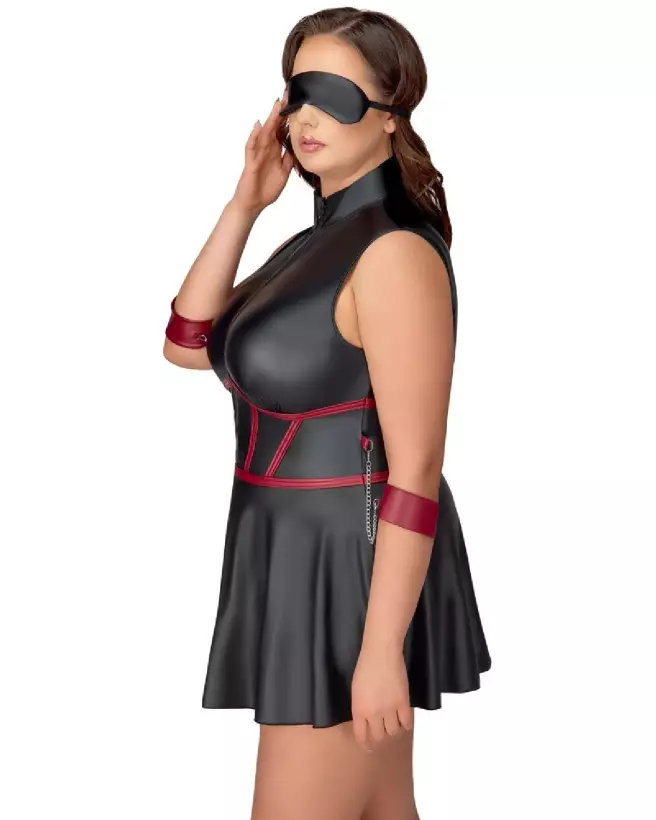 Robe Dress Bodice Cottelli BONDAGE élégante et sexy-3