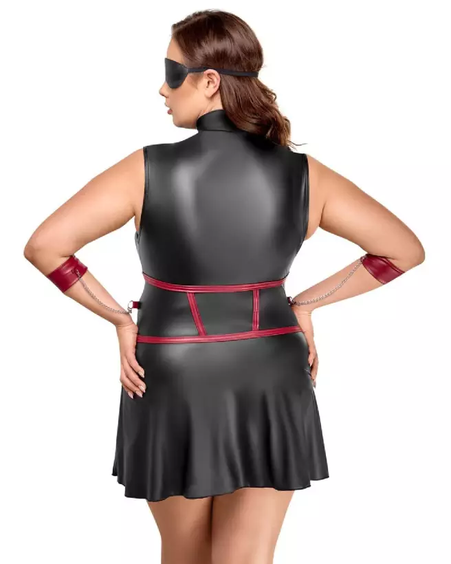 Robe Dress Bodice Cottelli BONDAGE élégante et sexy-4