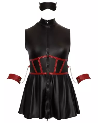 Robe Dress Bodice Cottelli BONDAGE élégante et sexy-5