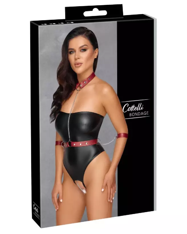 Tubebody Bondage Cottelli BONDAGE en résille pour femme-1