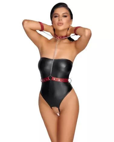 Tubebody Bondage Cottelli BONDAGE en résille pour femme-2