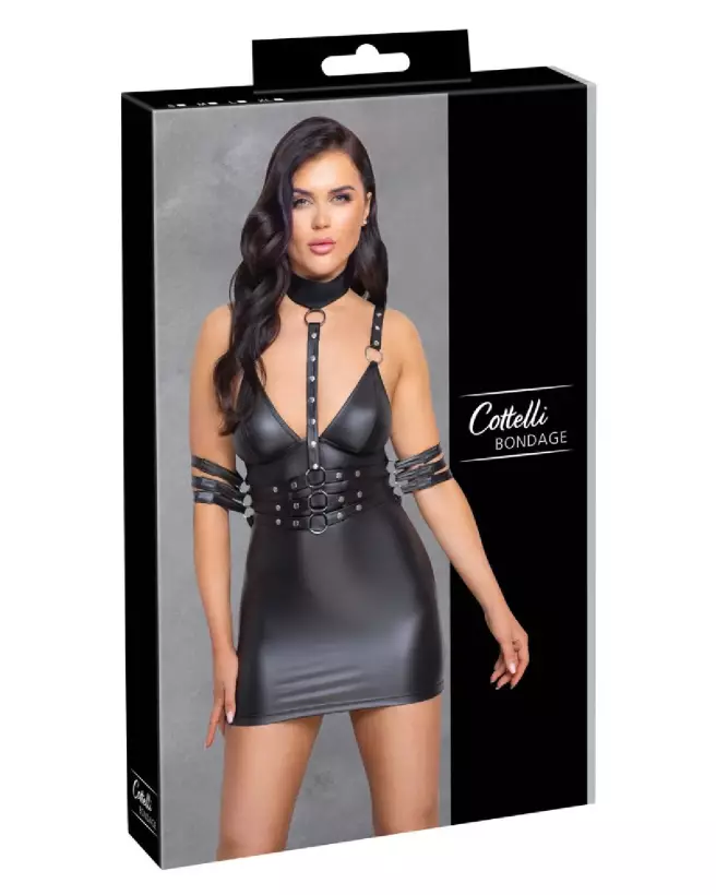 Robe Bondage Sexy de Cottelli pour un look audacieux et élégant-1
