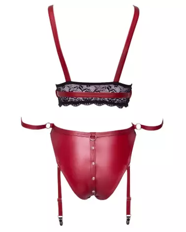 Photo de l'ensemble Bra Set Bondage Cottelli BONDAGE, lingerie fine et élégante-7