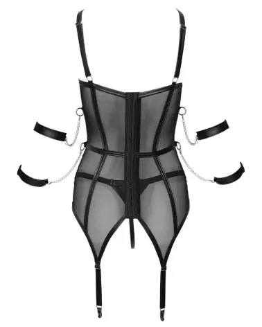 Image du Basque Bondage par Cottelli BONDAGE, guêpière séduisante et sophistiquée-7