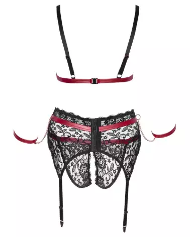 Photo du Bra Set Bondage Cottelli, ensemble de lingerie élégant et séduisant-7