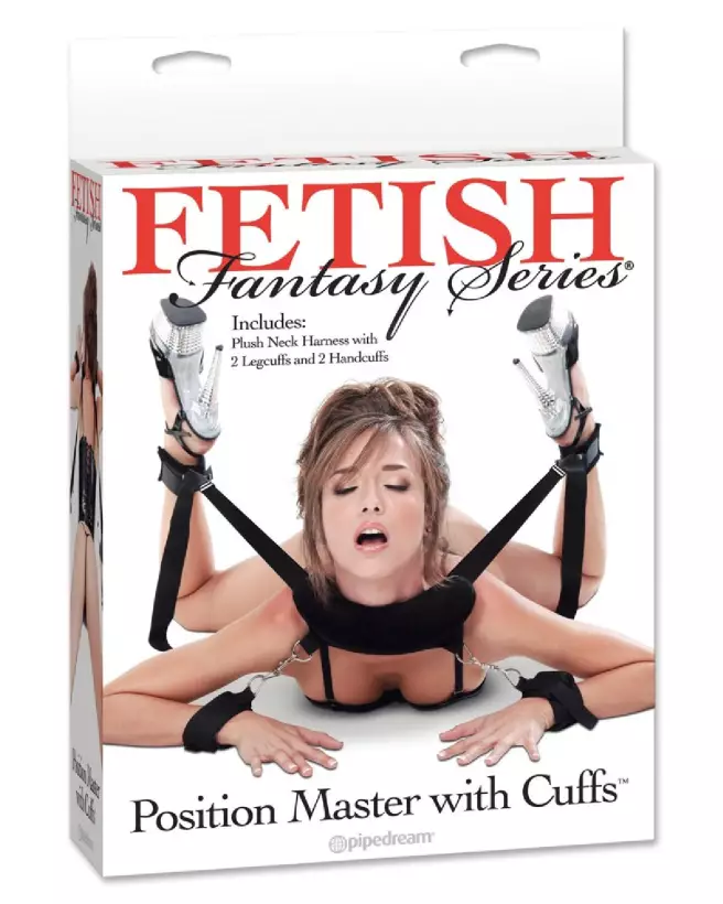 Image du FFS Position Master avec Menottes - Fetish Fantasy Series - Système d'Attaches Avancé-1