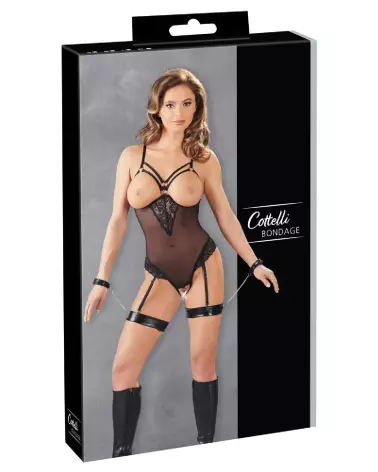 Image du Body Open de Cottelli BONDAGE, lingerie sexy et élégante-1