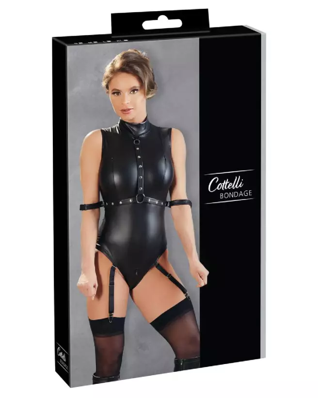 Body Suspenders Cottelli Bondage élégant et confortable-1