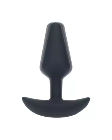Plug anal vibrant noir en silicone de Levelz by Shots, taille S, confort optimal-5