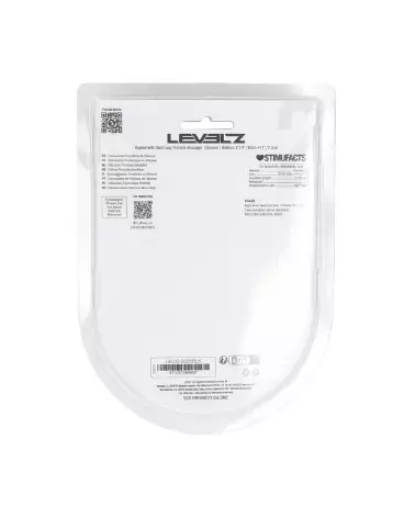 Masseur prostatique Levelz noir en silicone avec boucle ondulée-2
