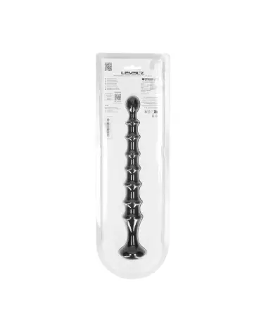 Image de Probe Anale Évasée Nervurée Noir de Levelz by Shots-2