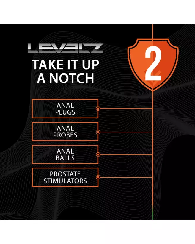 Image des Boules Anales Waterdrop en Silicone Noir 20mm par Levelz by Shots-5