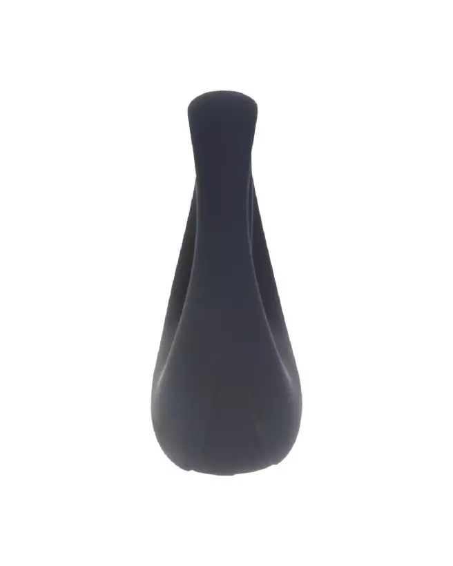 Anneau vibrant Levelz by Shots en silicone liquide pour pénis et testicules, couleur noire-4