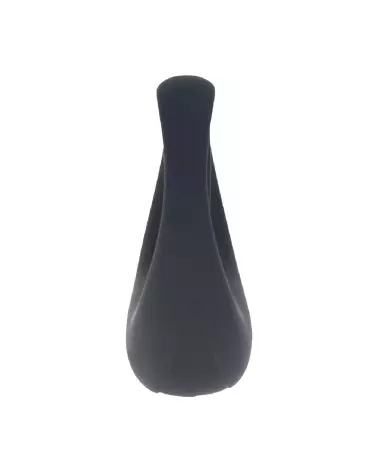 Anneau vibrant Levelz by Shots en silicone liquide pour pénis et testicules, couleur noire-4