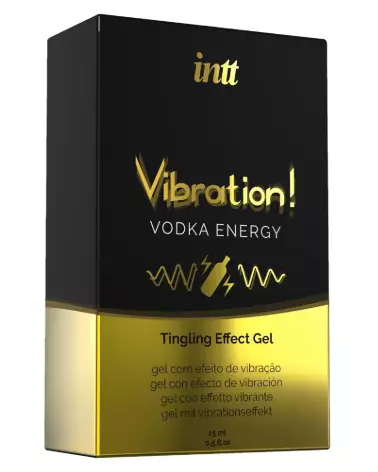 Image Vibration! Vodka Drink Energy 15 de Intt - Crème Stimulante Intime-1